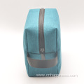 Simple Handle Polyester Makeup Bag with Customized LOGO